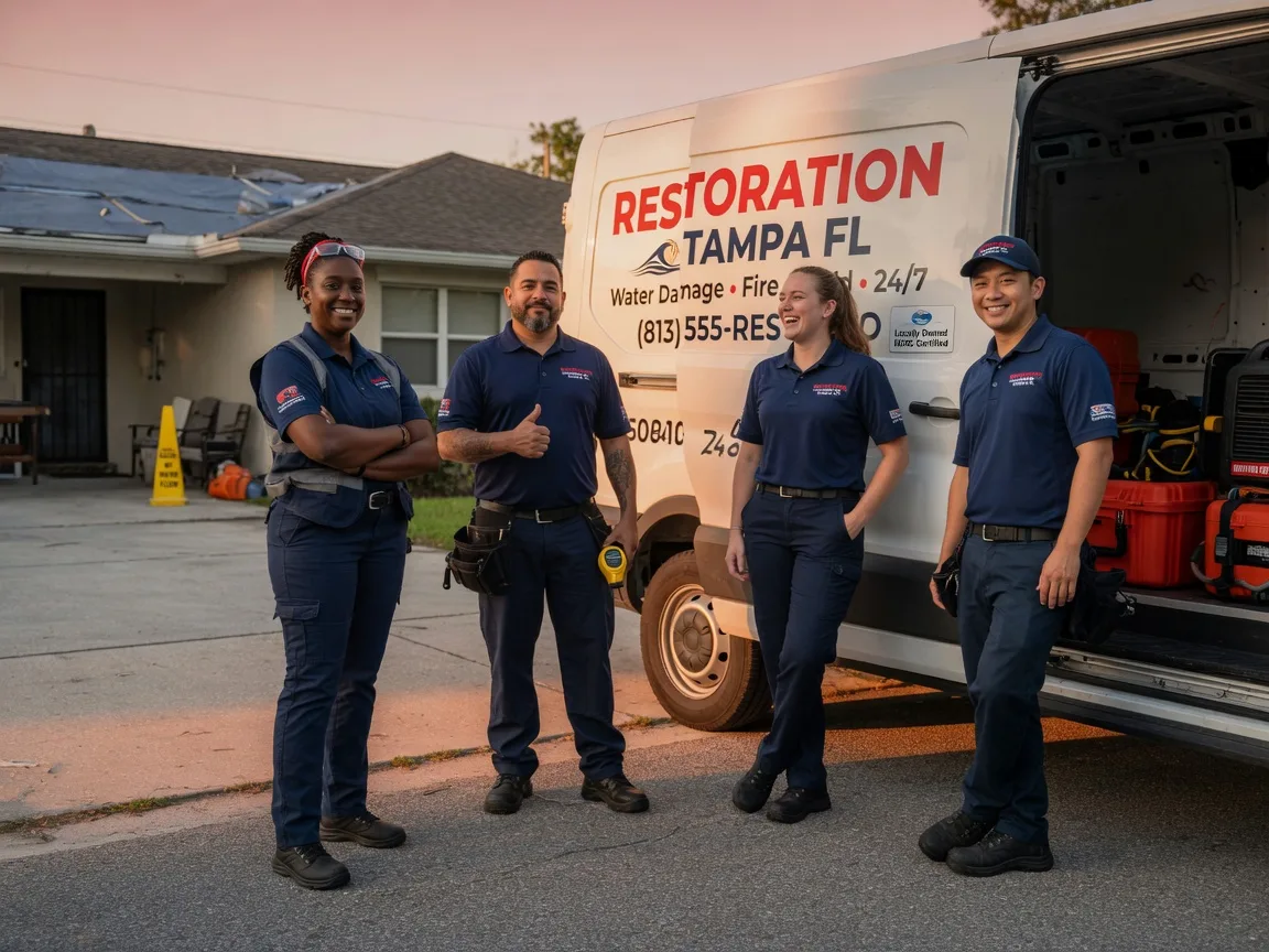 Water Damage Restoration company in Ossian, IN