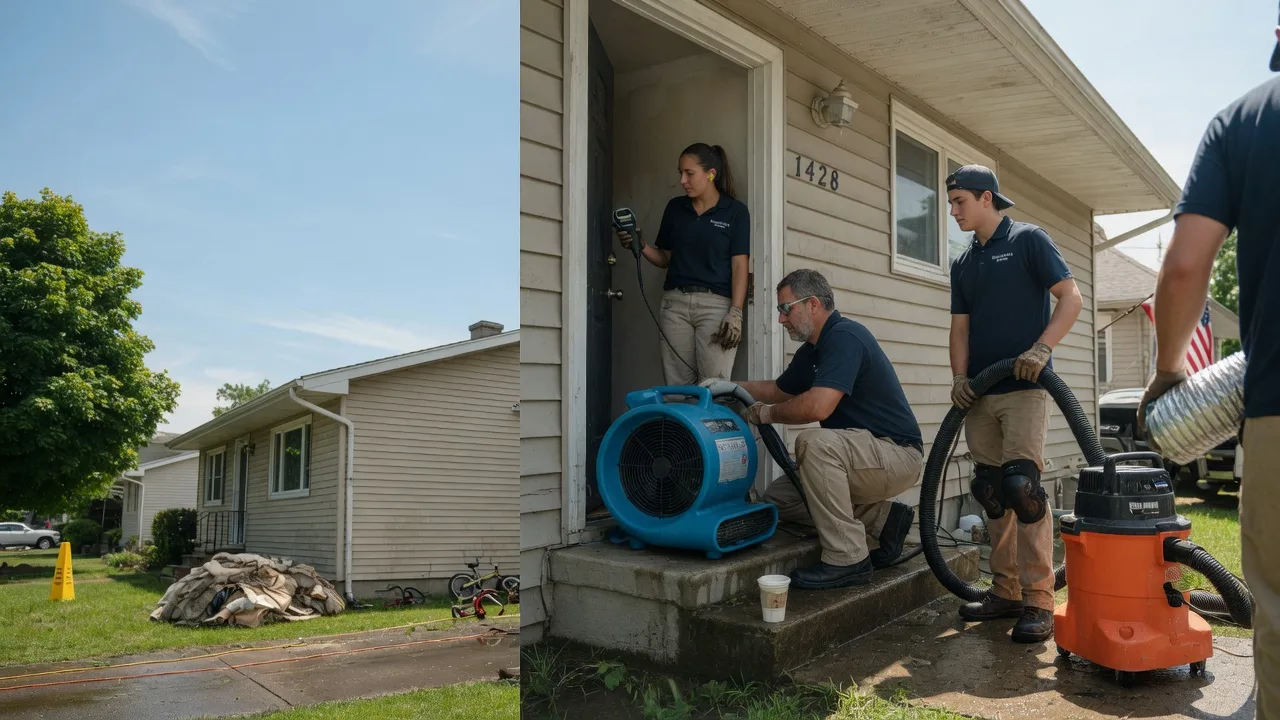 Water Damage Restoration in Ossian, IN near me